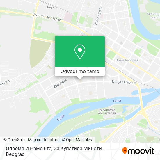 Опрема И Намештај За Купатила Миноти mapa