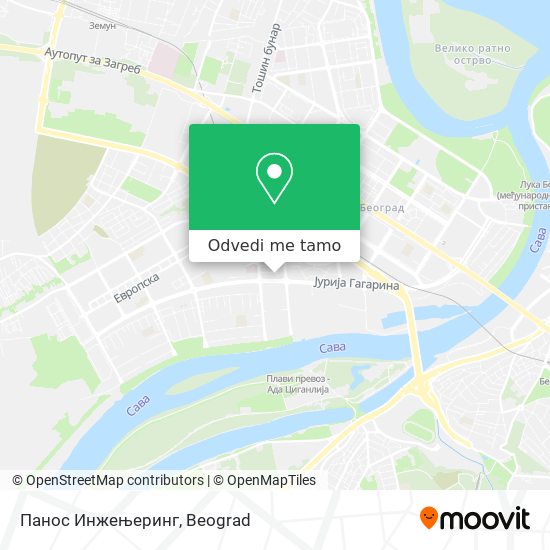 Панос Инжењеринг mapa