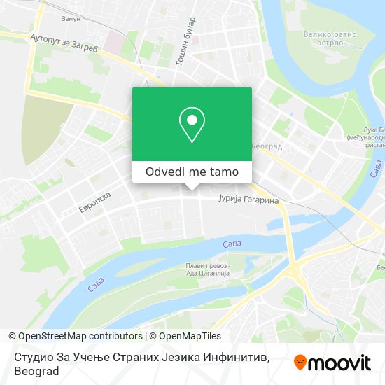 Студио За Учење Страних Језика Инфинитив mapa