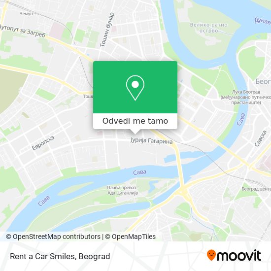 Rent a Car Smiles mapa