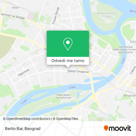 Berlin Bar mapa