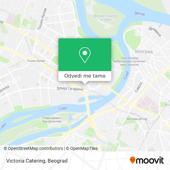 Victoria Catering mapa