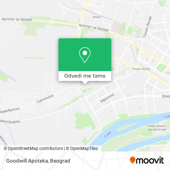 Goodwill Apoteka mapa