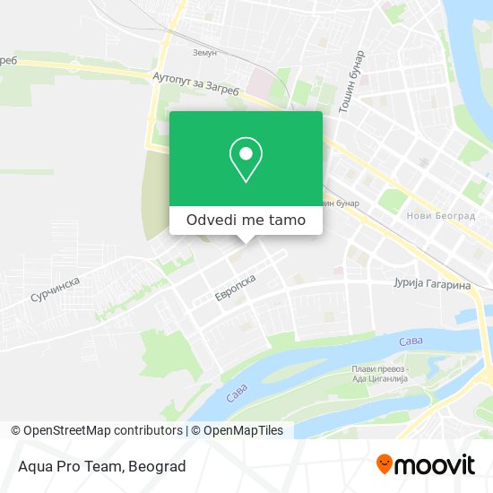 Aqua Pro Team mapa