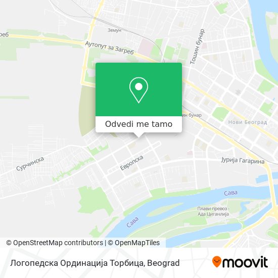 Логопедска Ординација Торбица mapa