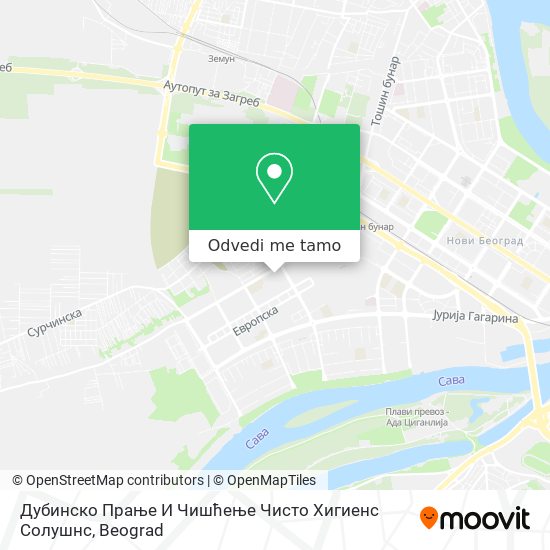 Дубинско Прање И Чишћење Чисто Хигиенс Солушнс mapa