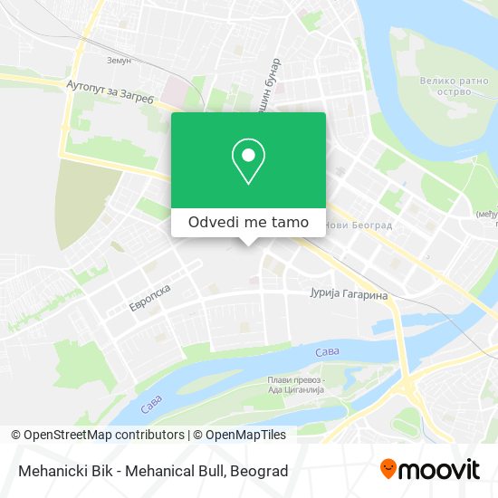 Mehanicki Bik - Mehanical Bull mapa