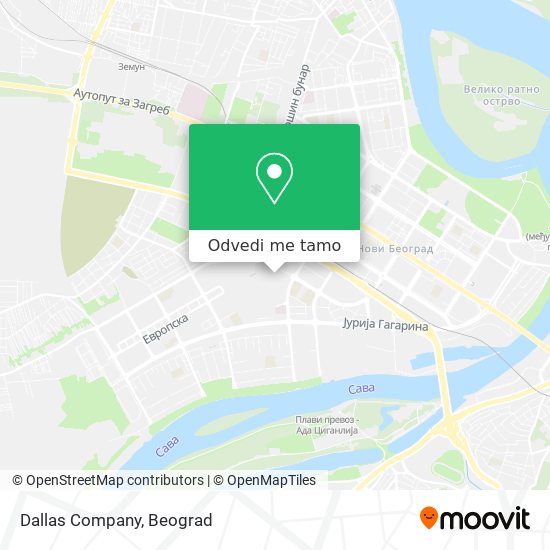Dallas Company mapa