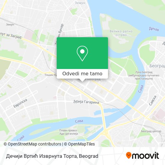 Дечији Вртић Изврнута Торта mapa