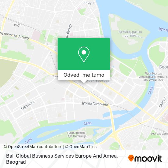 Ball Global Business Services Europe And Amea mapa