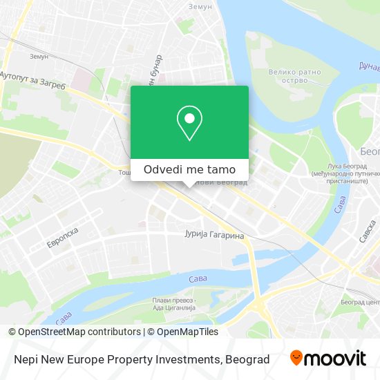 Nepi New Europe Property Investments mapa