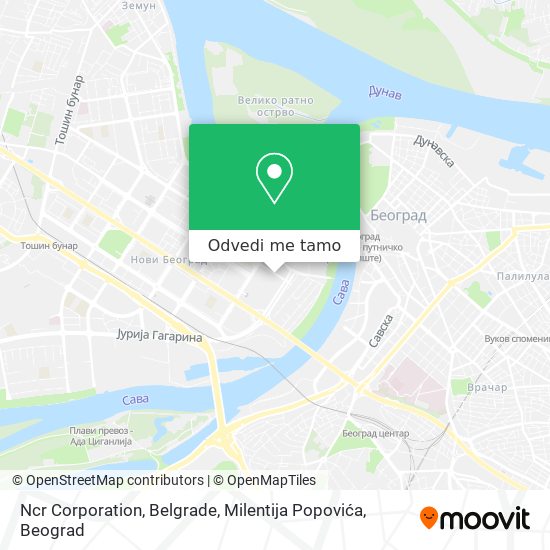 Ncr Corporation, Belgrade, Milentija Popovića mapa