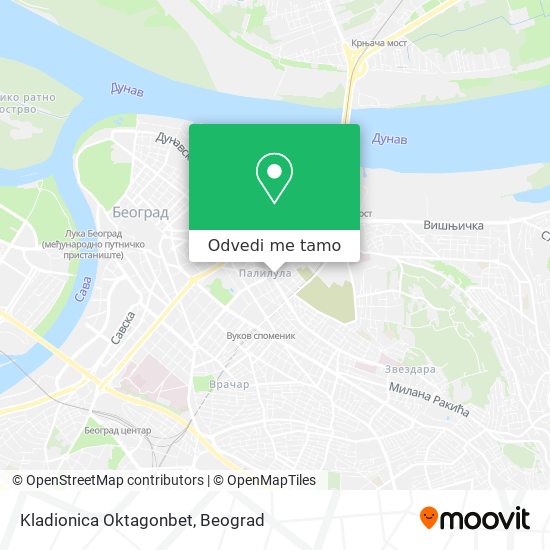 Kladionica Oktagonbet mapa