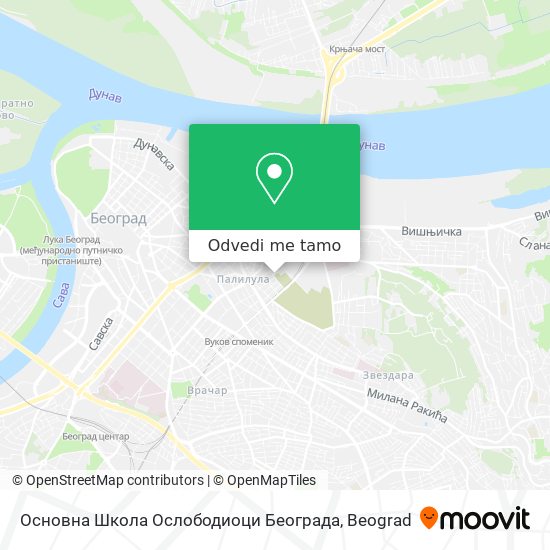 Основна Школа Ослободиоци Београда mapa