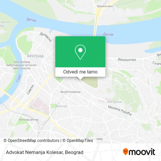 Advokat Nemanja Kolesar mapa