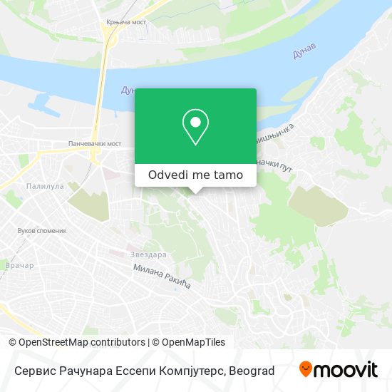 Сервис Рачунара Ессепи Компјутерс mapa