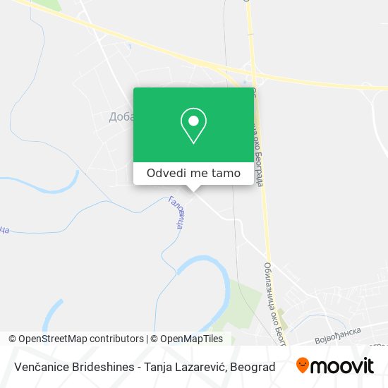 Venčanice Brideshines - Tanja Lazarević mapa