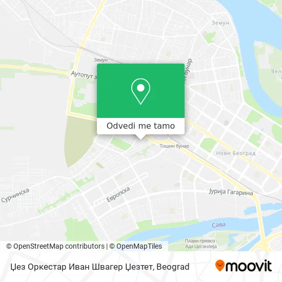 Џез Оркестар Иван Швагер Џезтет mapa
