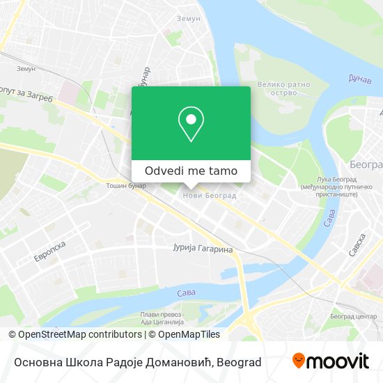 Основна Школа Радоје Домановић mapa