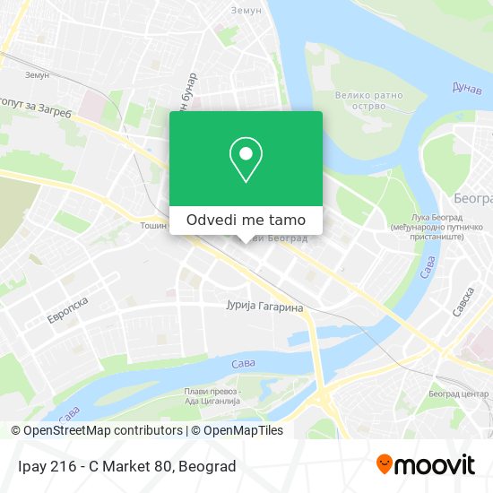 Ipay 216 - C Market 80 mapa