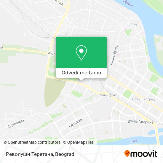 Револушн Теретана mapa