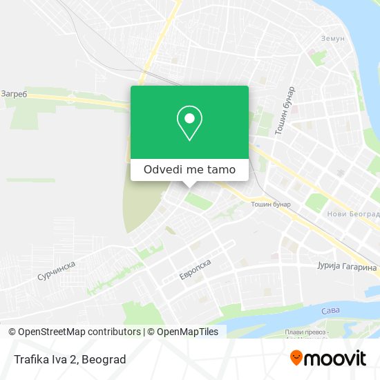 Trafika Iva 2 mapa