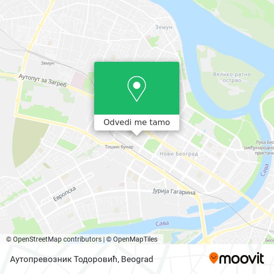 Аутопревозник Тодоровић mapa