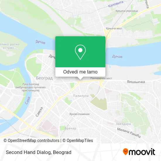 Second Hand Dialog mapa