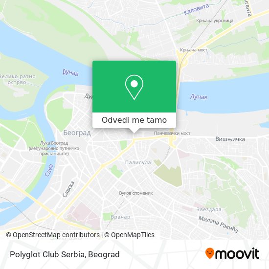 Polyglot Club Serbia mapa