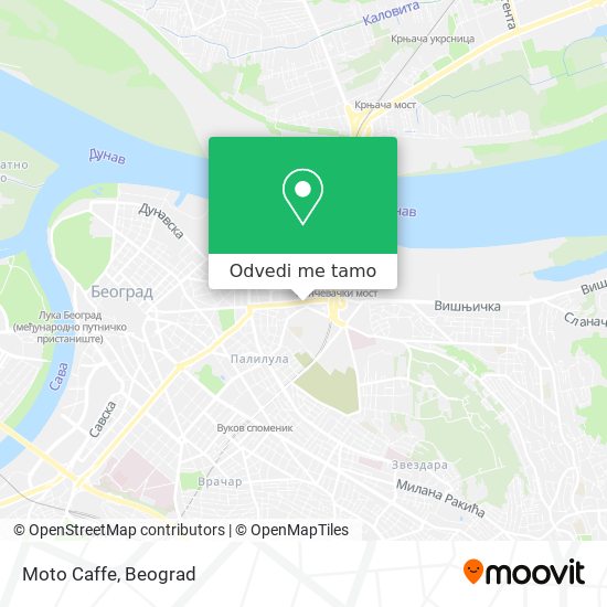 Moto Caffe mapa