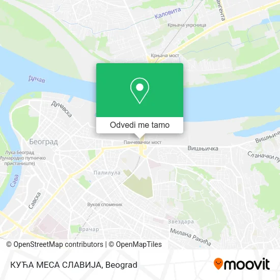 КУЋА МЕСА СЛАВИЈА mapa