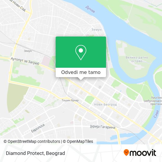 Diamond Protect mapa