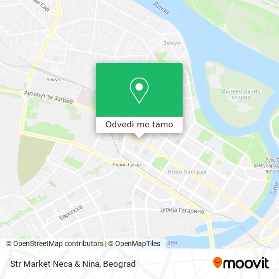 Str Market Neca & Nina mapa