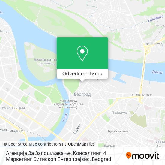 Агенција За Запошљавање, Консалтинг И Маркетинг Ситископ Ентерпрајзис mapa