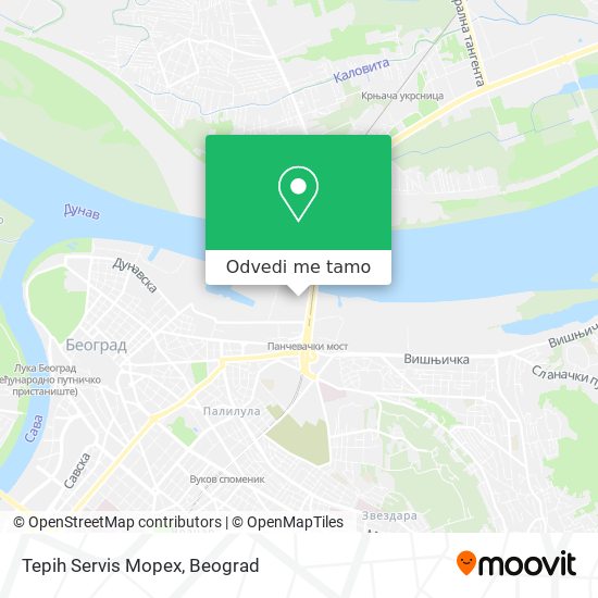 Tepih Servis Mopex mapa