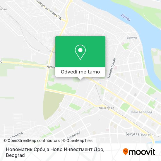 Новоматик Србија Ново Инвестмент Доо mapa