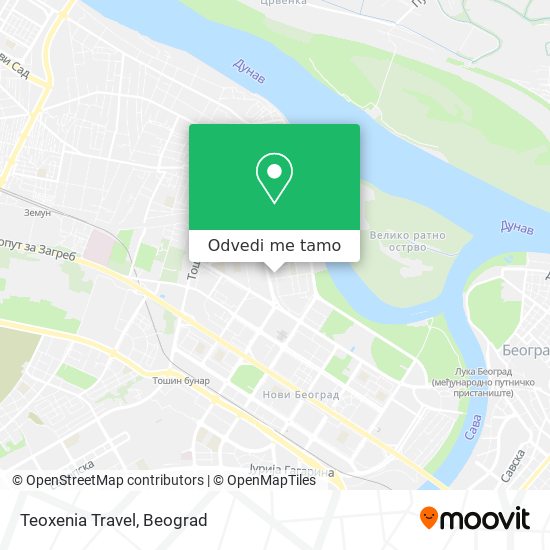 Teoxenia Travel mapa