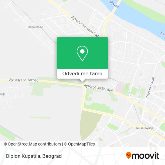 Diplon Kupatila mapa