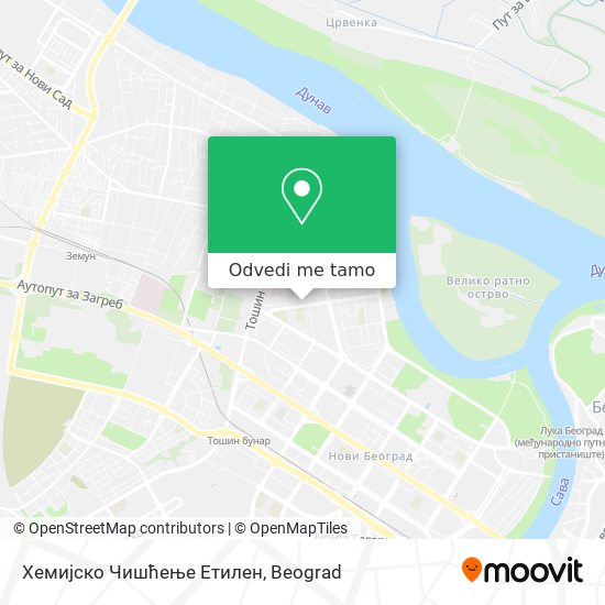 Хемијско Чишћење Етилен mapa