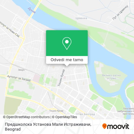 Предшколска Установа Мали Истраживачи mapa