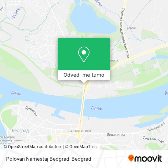 Polovan Namestaj Beograd mapa