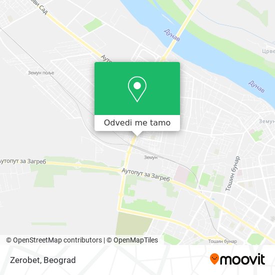 Zerobet mapa