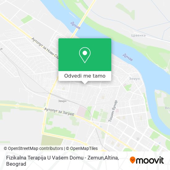 Fizikalna Terapija U Vašem Domu - Zemun,Altina mapa