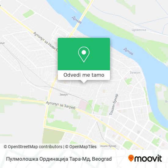 Пулмолошка Ординација Тара-Мд mapa