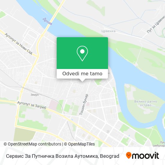 Сервис За Путничка Возила Аутомика mapa
