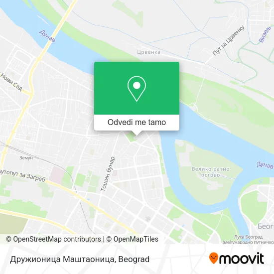 Дружионица Маштаоница mapa