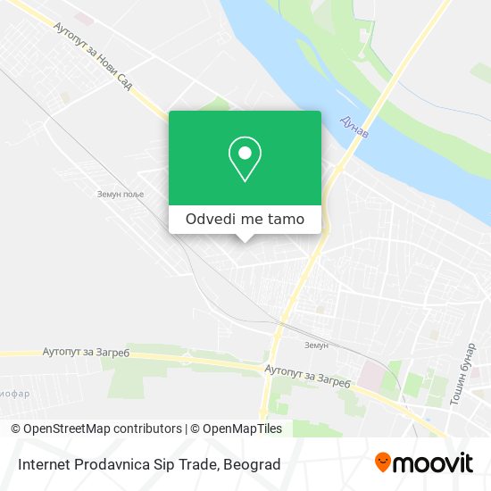 Internet Prodavnica Sip Trade mapa