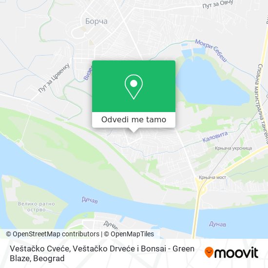 Veštačko Cveće, Veštačko Drveće i Bonsai - Green Blaze mapa