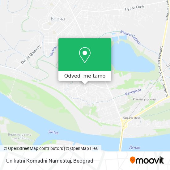 Unikatni Komadni Nameštaj mapa