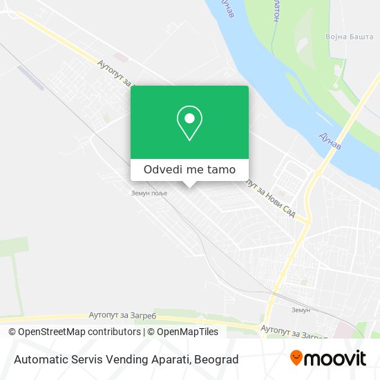 Automatic Servis Vending Aparati mapa